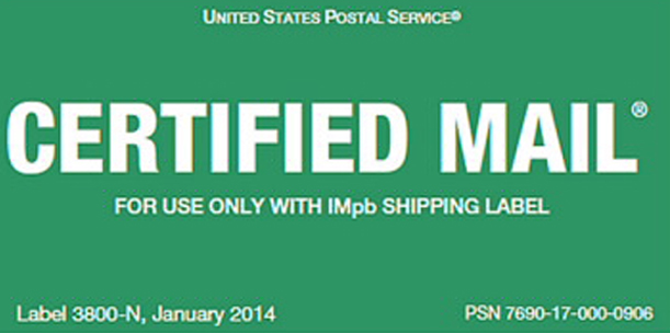 Certified Mail Logo